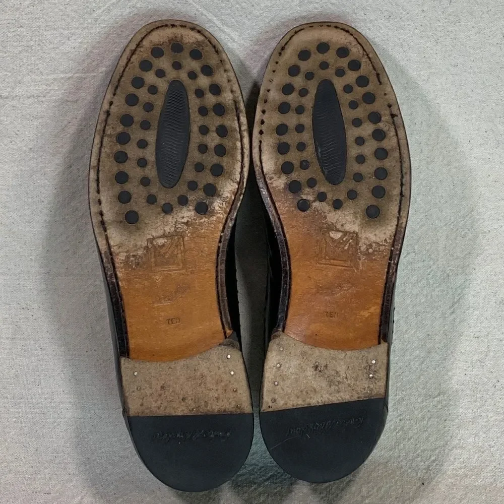 Vintage Sandro Moscoloni La Vida Tassel Loafers Mens Size 10M